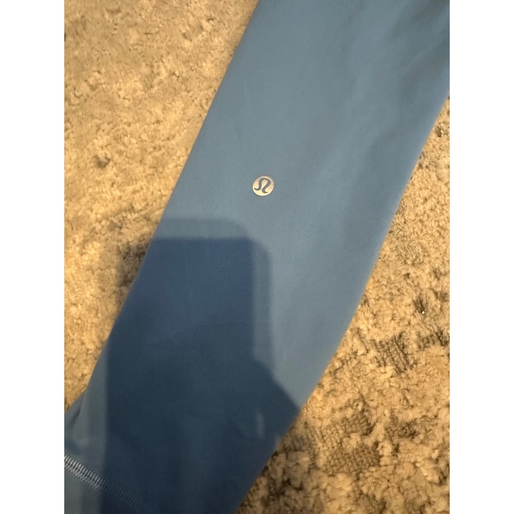Lululemon Align‎ High Rise Crop 21" Blue Yoga Workout Leggings size 6 - Picture 8 of 10